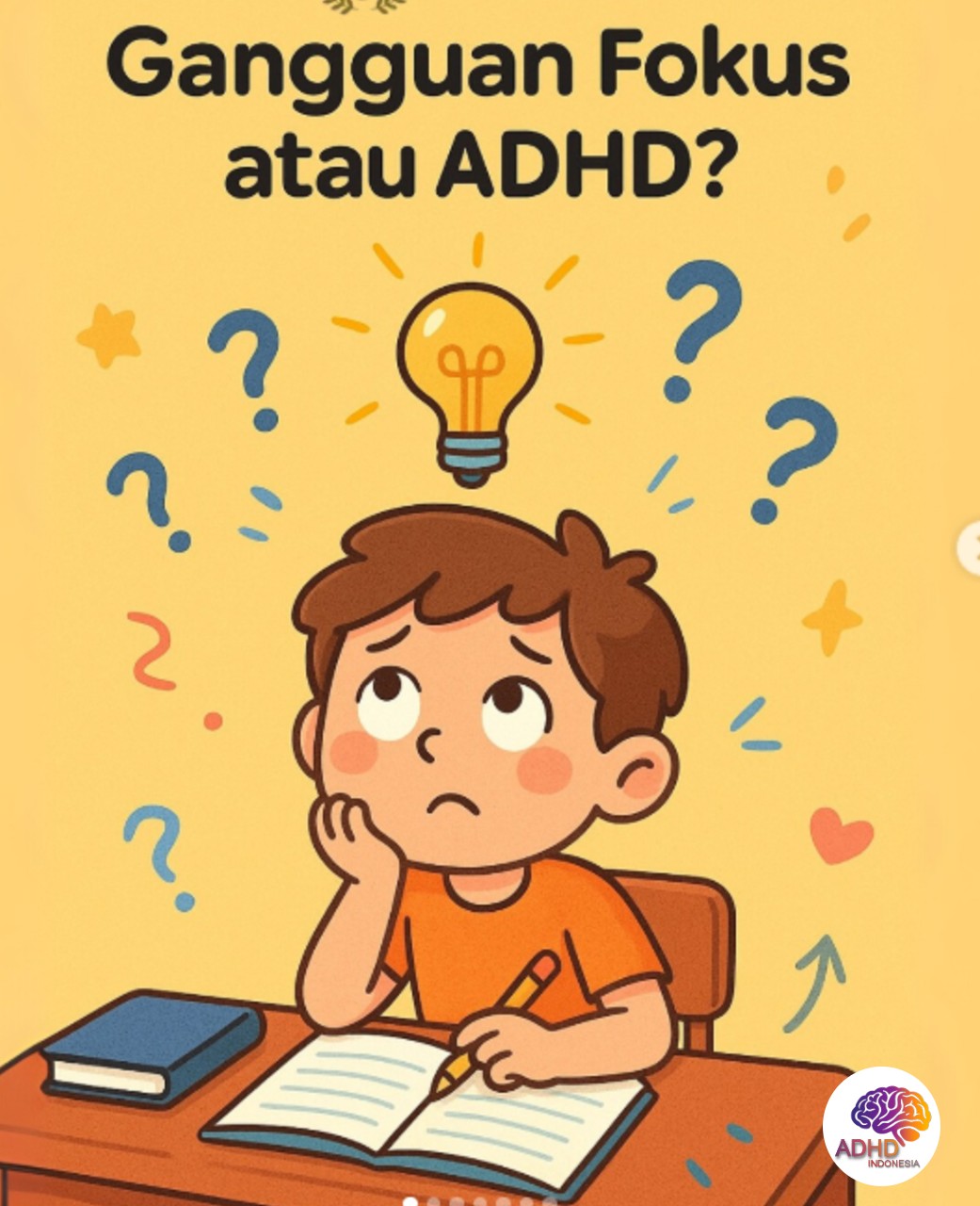 ADHD dan Kesulitan Fokus Anak: Edukasi untuk Keluarga di Kabupaten Pasaman